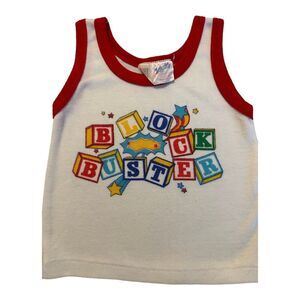 Vintage Block Buster Toddler Tank 18m